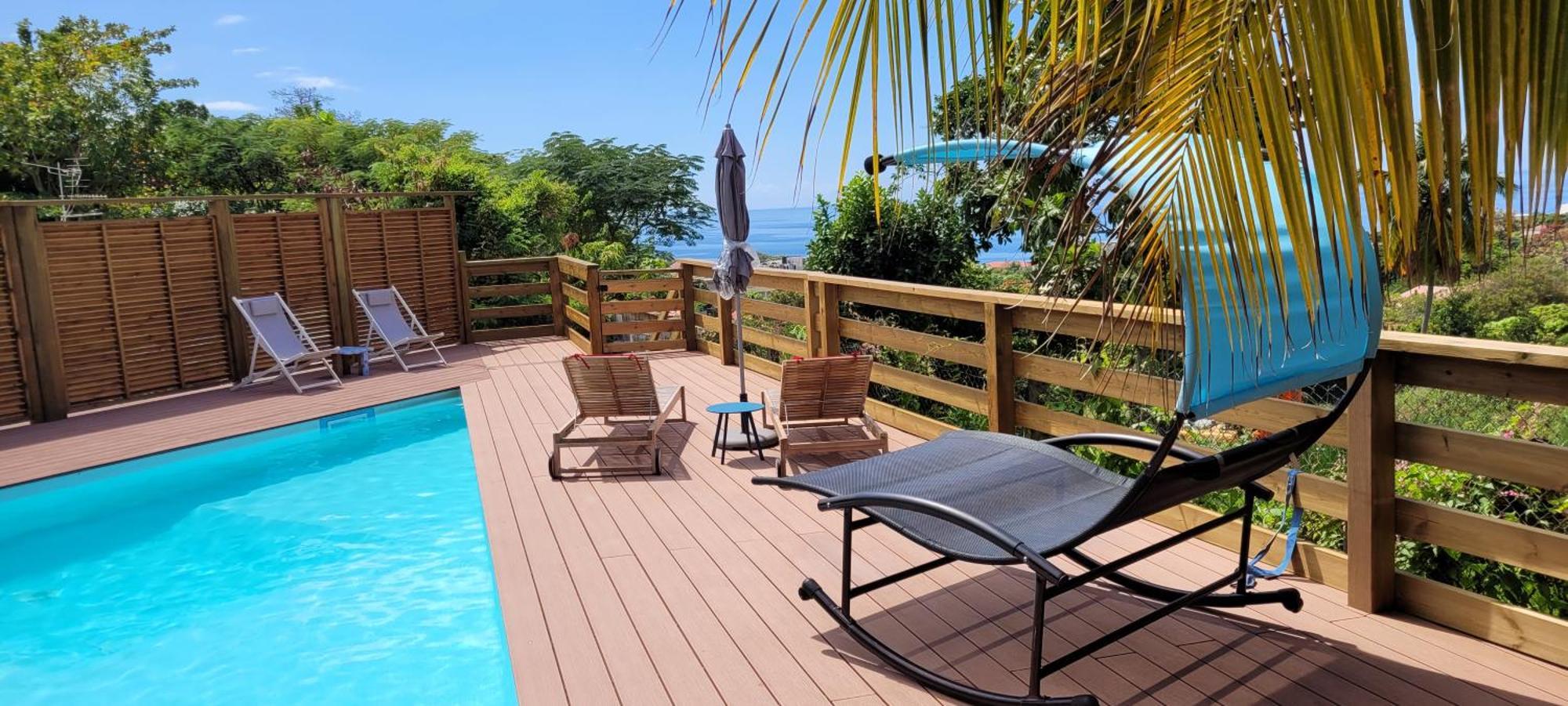 Logement Acces Piscine Basse-Terre Exterior foto
